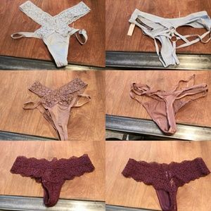 Victoria secrete thongs